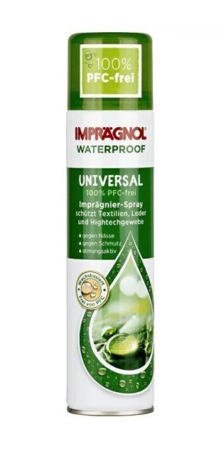 Impragnol Waterproof Universal 100% PFC-Free Универсальная экологичная водо-грязеотталкивающая пропитка #1