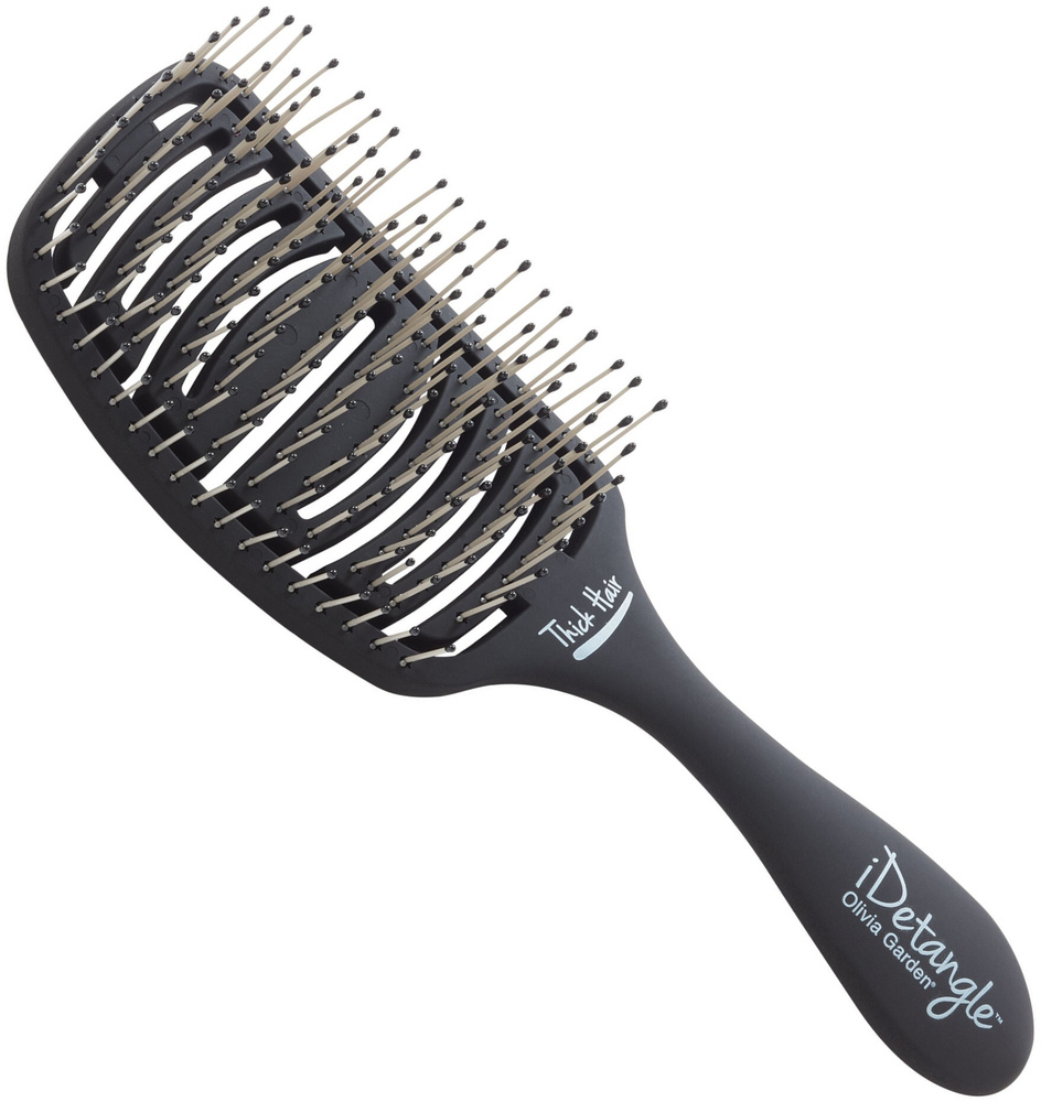 Olivia Garden Щётка продувная для густых волос iDetangle Flexible Thick Hair IDTH  #1