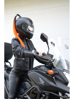 Хвост на шлем Kinky/на мотошлем/на детский/на велосипедный/двухцветный/1 шт.  #1