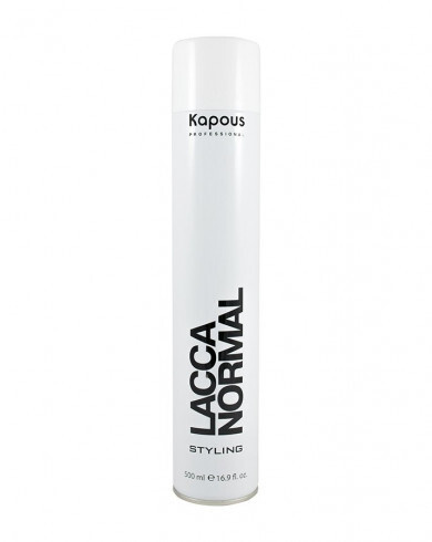 Kapous Professional Лак аэрозольный для волос нормальной фиксации Lacca Normal, 500 мл  #1