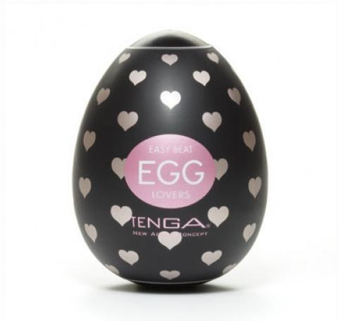 Мастурбатор TENGA EGG Lovers одноразовый рельефный стимулятор яйцо тенга с пробником лубриканта  #1