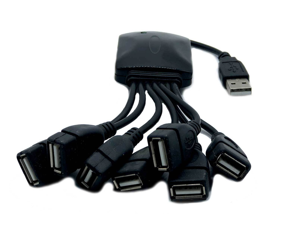 USB-HUB (разветвитель) 7 port 2.0 USB JK16 #1