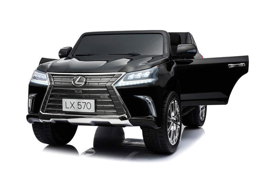 Детский электромобиль Lexus LX570 4WD MP3 - DK-LX570-BLACK-PAINT #1