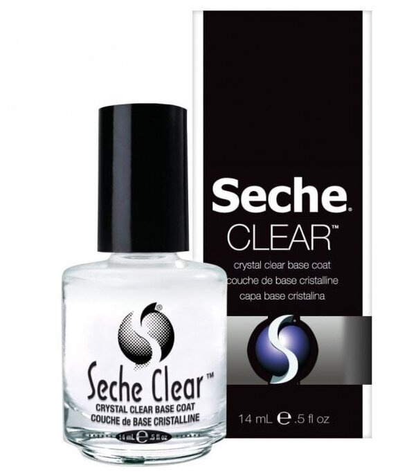 Seche Clear Base, Прозрачное базовое покрытие, 14 мл #1