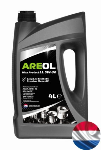 AREOL Max Protect LL 5W-30 Масло моторное, Синтетическое, 4 л #1