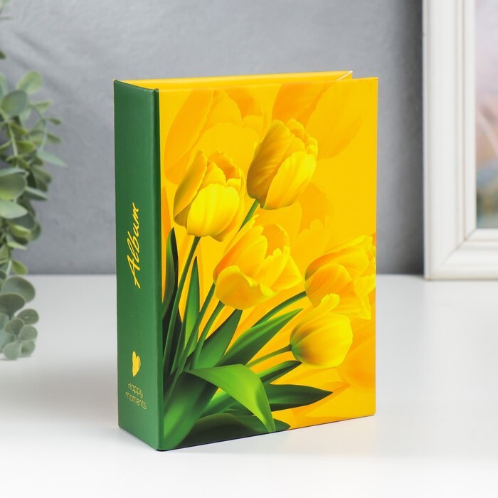 Фотоальбом Fotografia "Тюльпаны жёлтые" на 100 фото 10х15 см #1
