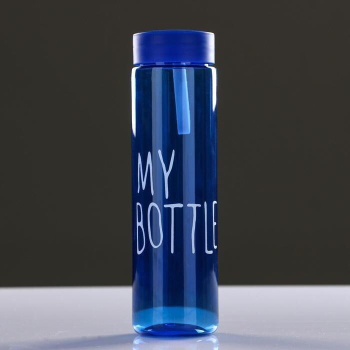 Бутылка для воды "My bottle" , 400 мл, 20 х 6 см, в ассортименте, 1 шт.  #1