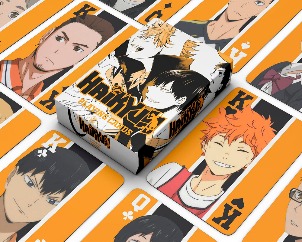 Игральные / Коллекционные карты Волейбол / Haikyuu!! - купить с доставкой  по выгодным ценам в интернет-магазине OZON (801137658)