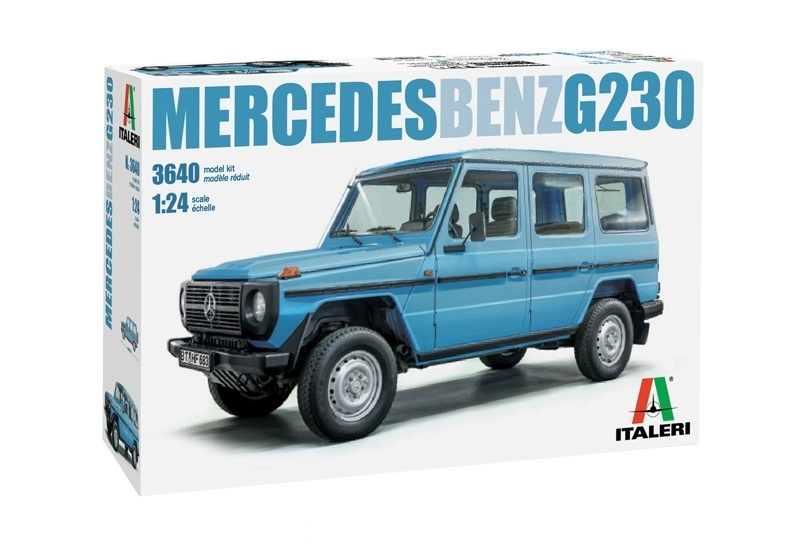 Сборная модель Italeri 3640ИТ Автомобиль MERSEDES BENZ G230 Масштаб 1/24  #1