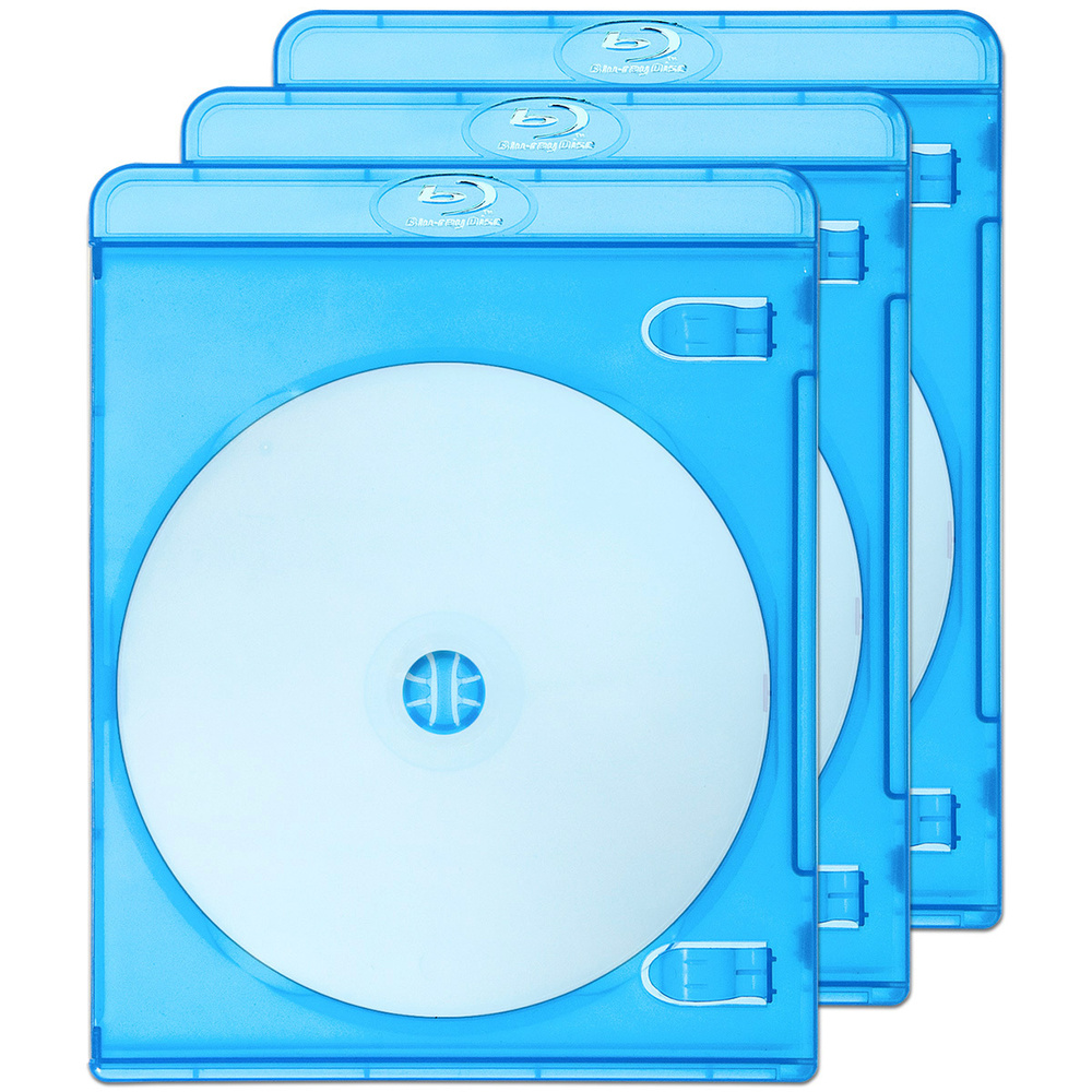 Диск BD-R 50Gb DL CMC 6x Full Printable, blu-ray box, 3 шт. #1