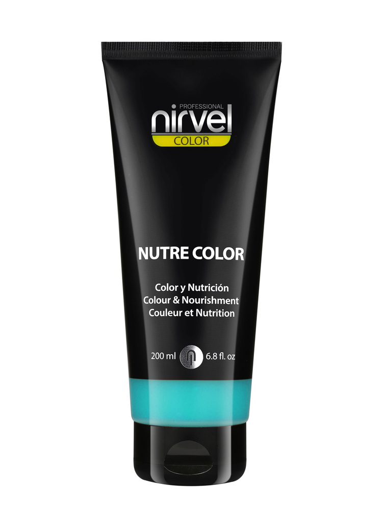 NIRVEL PROFESSIONAL Гель-маска NUTRE COLOR для тонирования волос бирюзовая 200 мл  #1