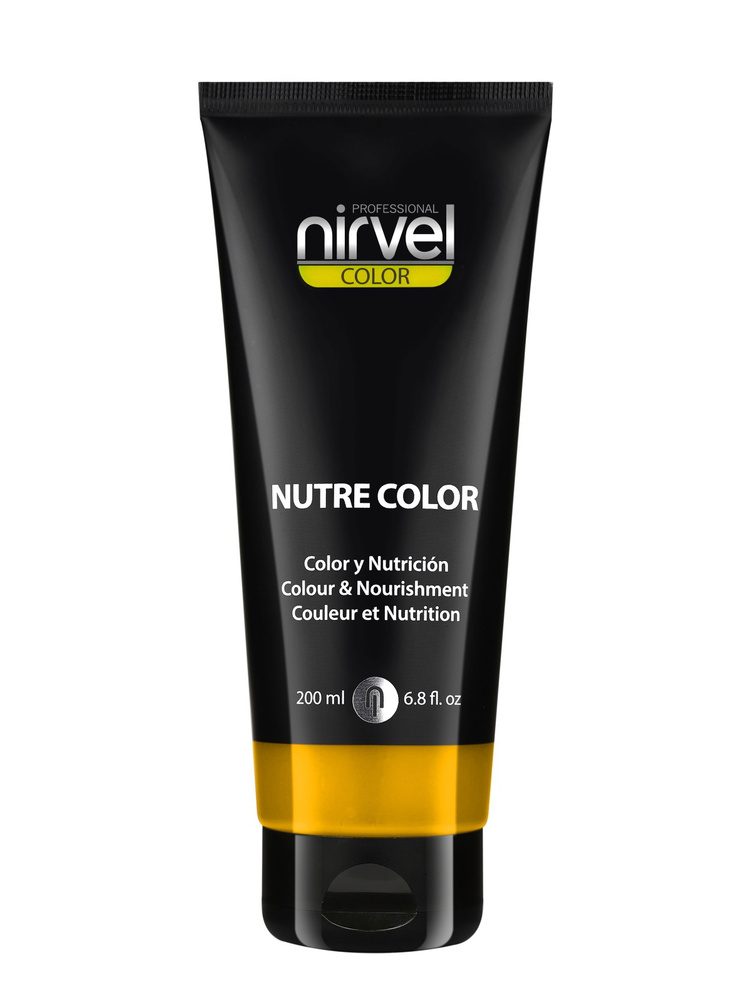 NIRVEL PROFESSIONAL Гель-маска NUTRE COLOR для тонирования волос золотая 200 мл  #1
