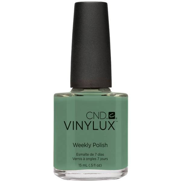 CND Винилюкс Профессиональный недельный лак VINYLUX, Sage Scarf №167, 15 мл  #1