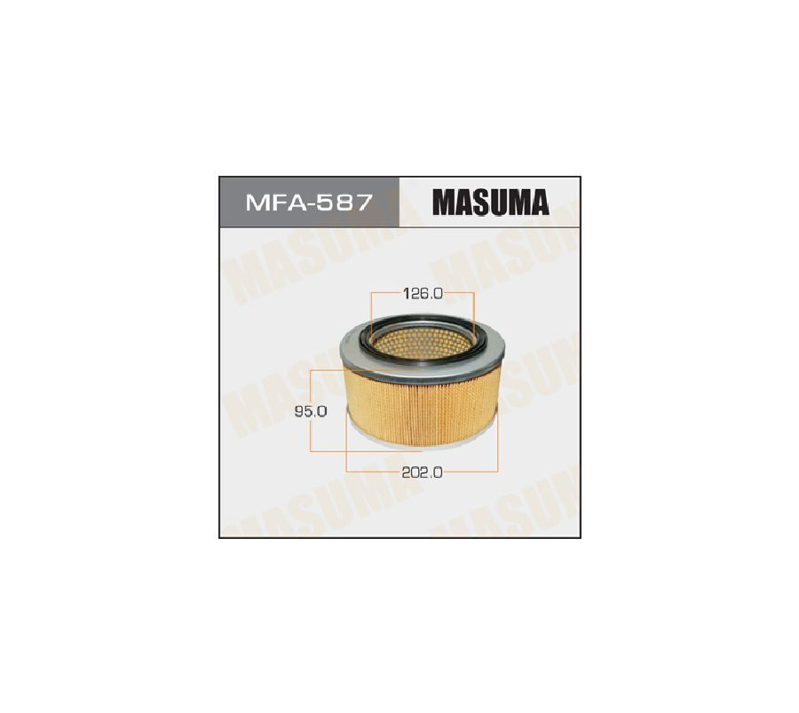 Masuma Фильтр воздушный арт. MFA587 #1