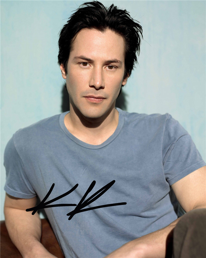 Автограф Киану Ривз - Автограф Keanu Reeves - Фото с автографом, Подписанная фотография, Автограф знаменитости, #1