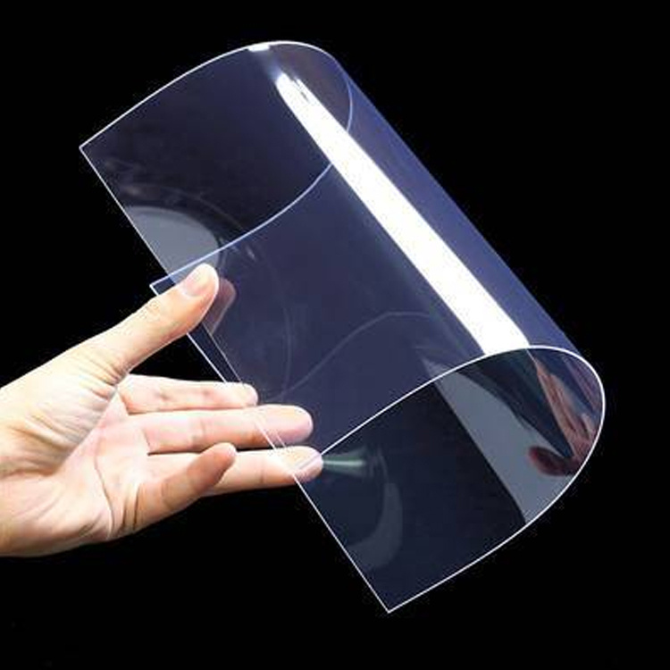 ПЭТ пластик листовой прозрачный, толщина 0,7 мм размер 21х30 см 1 шт  #1