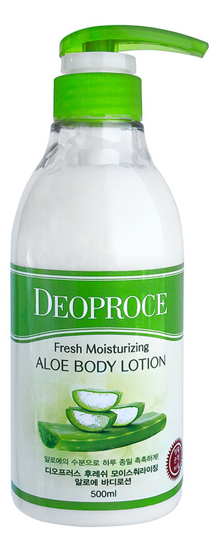 Deoproce Лосьон для тела с экстрактом алоэ Deoproce Fresh Moisturing Aloe Body Lotion  #1