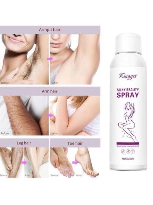 KINGUES Спрей для депиляции Silky Beauty Spray / 150ml #1