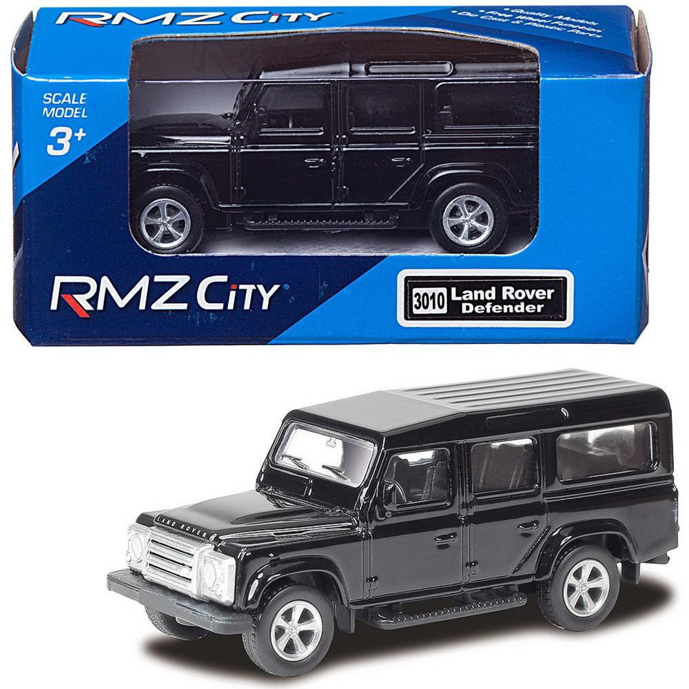 Машина металлическая Uni-Fortune RMZ City 1:64 Land Rover Defender, Черный  344010-BLK - купить с доставкой по выгодным ценам в интернет-магазине OZON  (613081428)