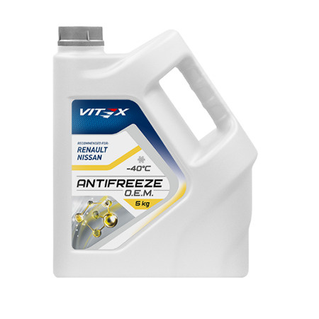 Антифриз VITEX O.E.M. for Renault Nissan -40 5кг #1