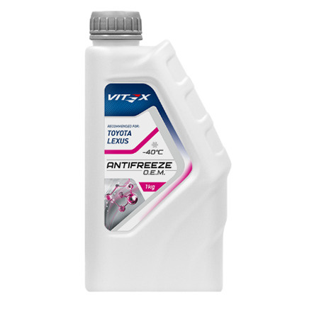 Антифриз VITEX O.E.M. for Toyota Lexus -40 1кг #1