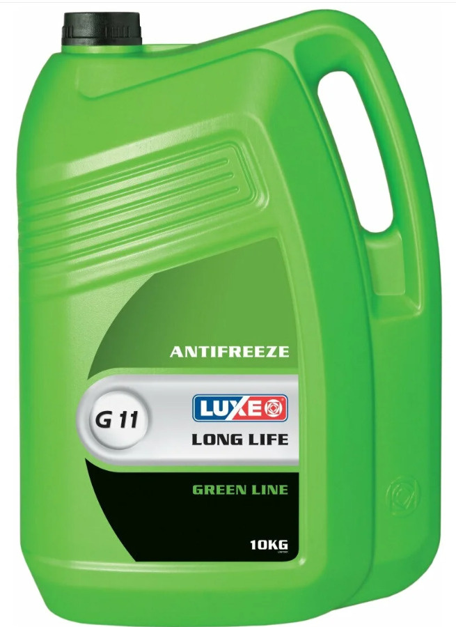 Антифриз зеленый G11 LUXE Long Life 10кг Охлаждающая жидкость #1