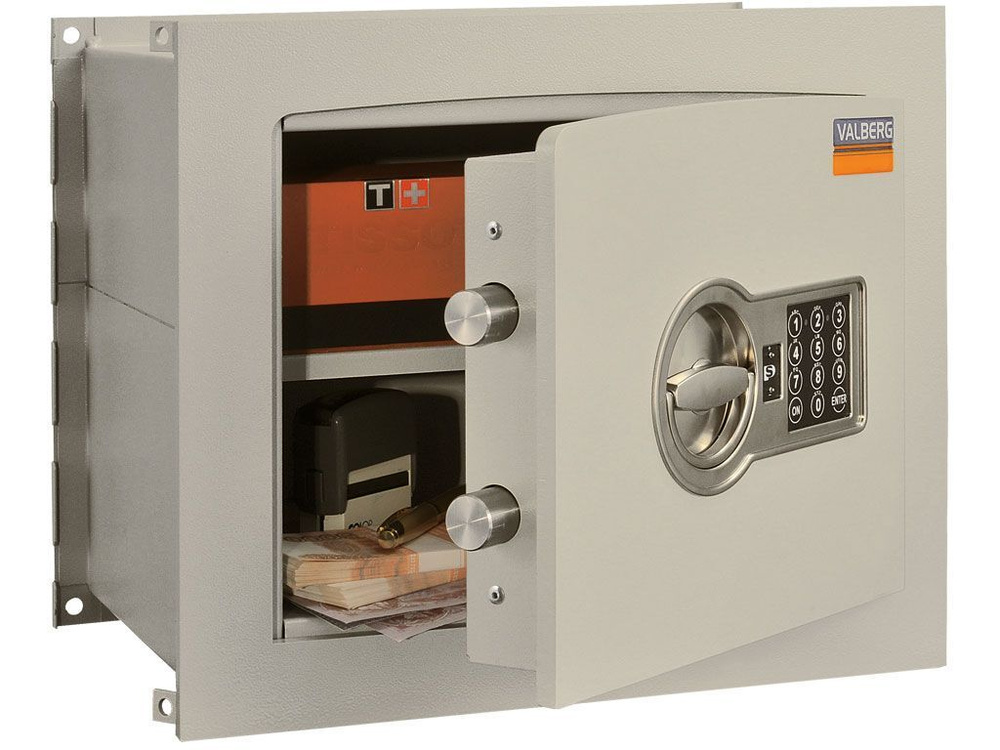 Встраиваемый сейф для денег и документов AW-1 3329 EL , устойчивость к взлому 1 класс, кодовый электронный #1