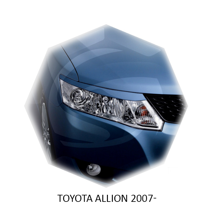 Toyota Allion 2007-2010 Реснички на фары #1