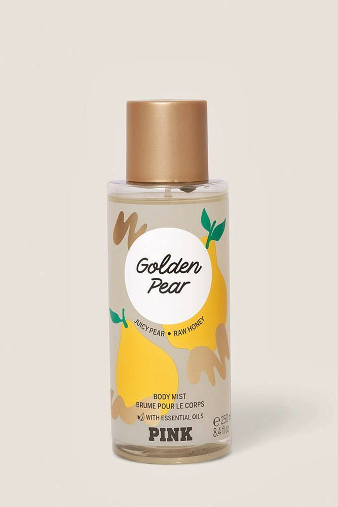 Victoria's Secret PINK спрей мист для тела Golden Pear Fragrance Body Mist 250 ml #1