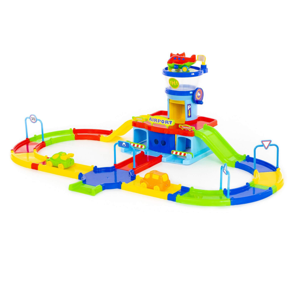 Аэропорт "Play City" с дорогой (в коробке) для детей #1