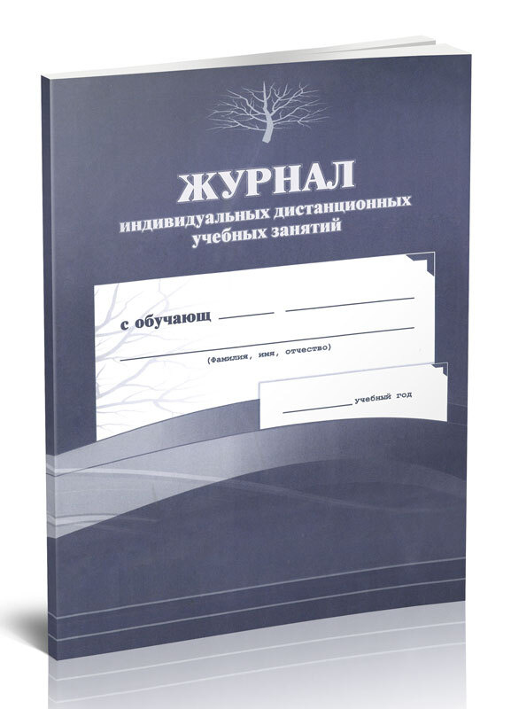 Книга учета Журнал индивидуальных дистанционных учебных занятий. 60 страниц. 1 шт.  #1