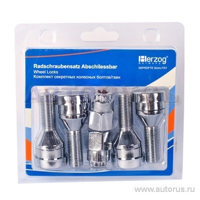 Секретки колесные болт M12x1.25x25 HL1 1040C #1