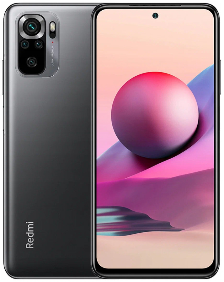 Xiaomi Смартфон Xiaomi Redmi Note 10S 6/128 Global 6/128 ГБ, темно-серый, серый  #1