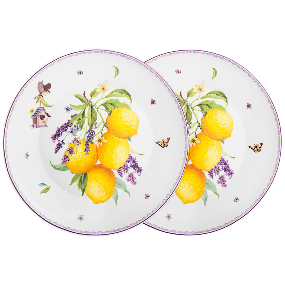 Тарелки закусочные Lefard "Прованс Лимоны" 20,5 см 2 шт. #1