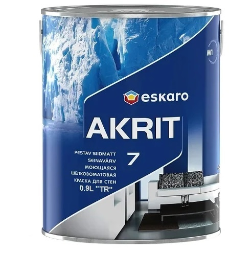 Краска Eskaro Akrit-7 TR 0.9л ESP043 #1