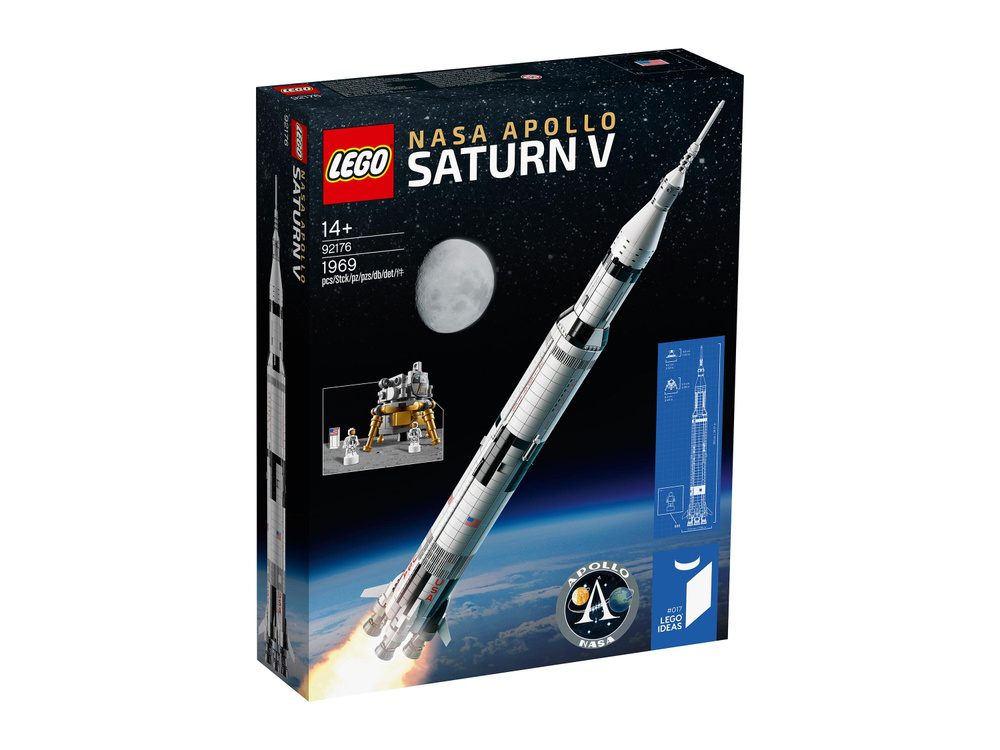 Конструктор LEGO Ideas 21309 NASA Apollo Saturn V (Сатурн 5) #1