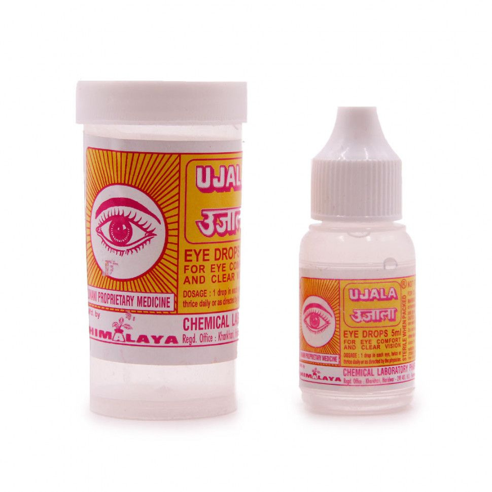 Уджала Глазные капли / Hasaram UJALA Eye Drops / Хасарам Хималая / 5 мл  #1