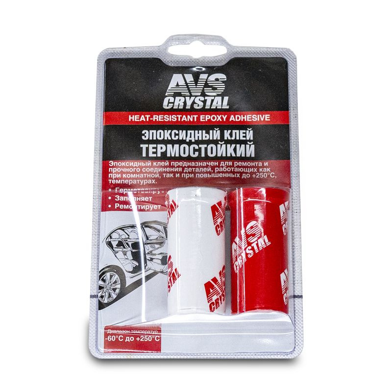 Клей эпоксидный AVS AVK-128 (термостойкий) 80 гр., A78320S #1