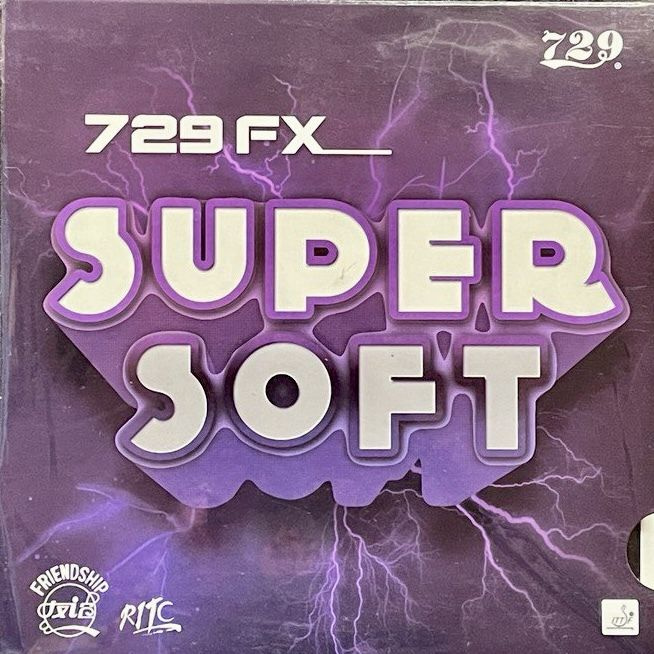 Накладка для настольного тенниса 729 FX SUPER SOFT (красный / 35 / 2.0)  #1