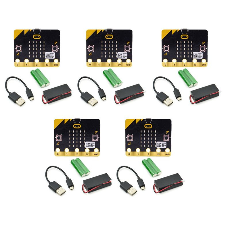 5 комплектов Microbit GO Kit BBC Smart Car Kit/Qtruck/Python Education ...