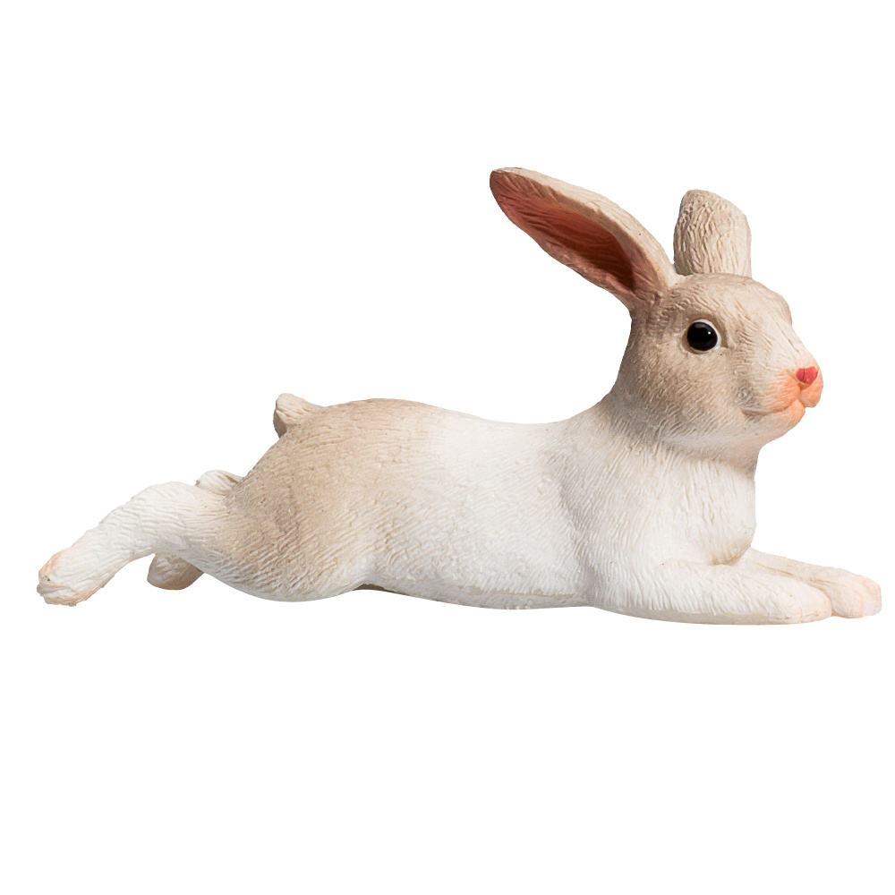 Фигурка-игрушка Кролик (лежащий), AMF1045, KONIK #1