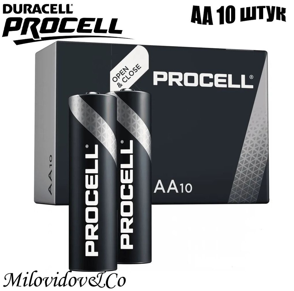 Duracell Батарейка AA, Щелочной тип, 1,5 В, 10 шт #1