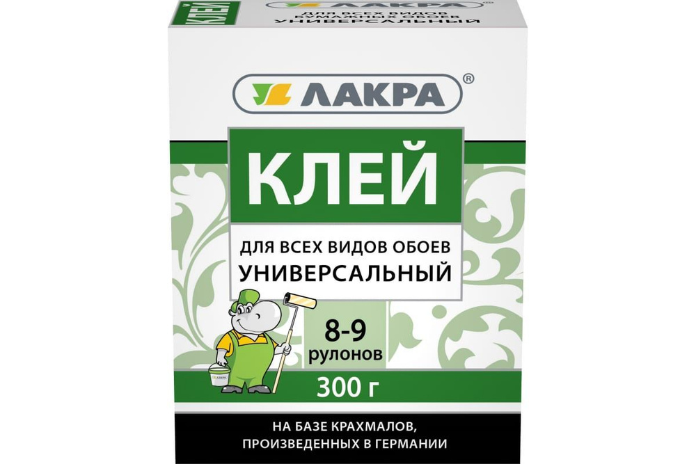 Клей Лакра для всех видов обоев универсальный 300г #1