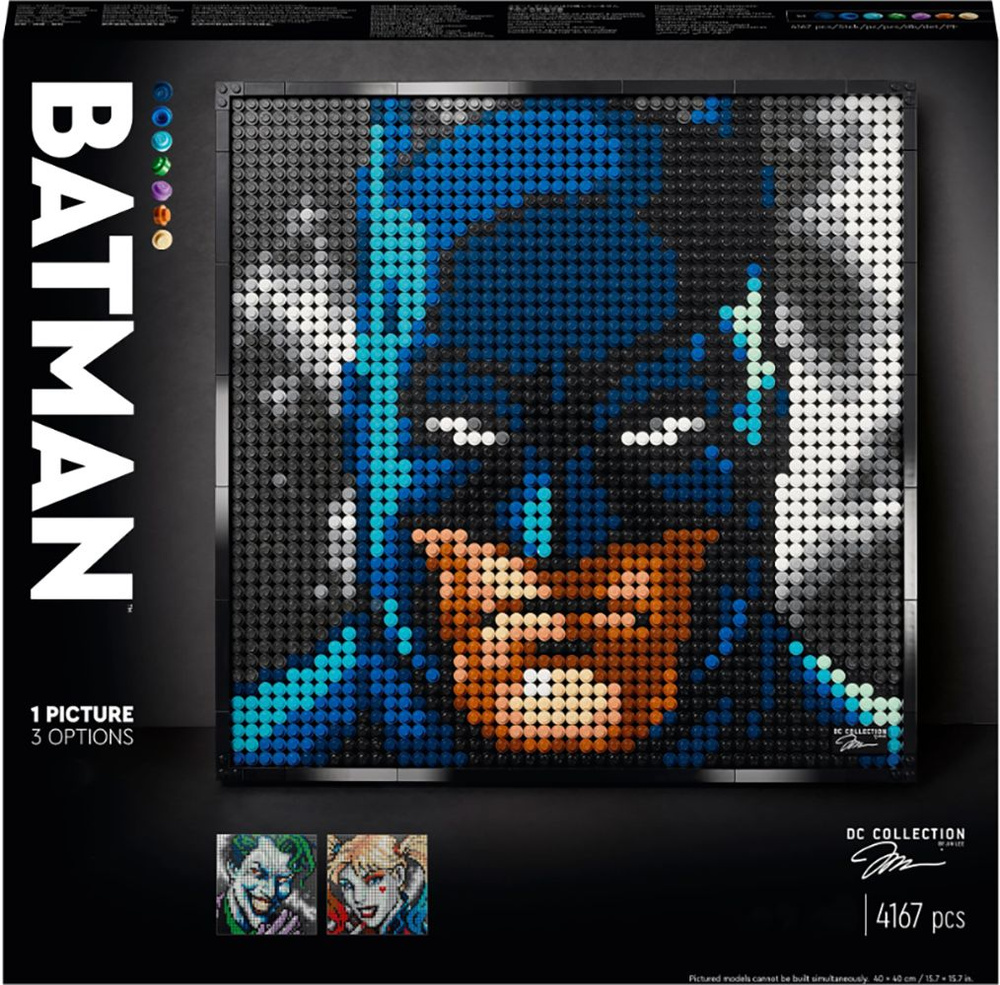 Конструктор картина - Творческий набор Lari Art ( Бэтмен , Железный человек , Звездные войны , Битлз #1