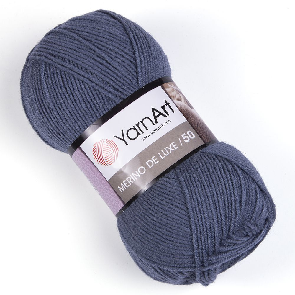 Пряжа YarnArt Merino De Luxe 50 (5 шт) #1