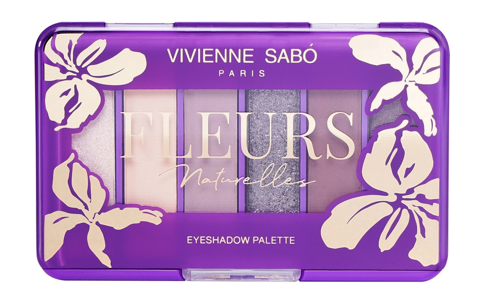 VIVIENNE SABO Палетка теней для век Eyeshadow Palette Palette d'ombres a paupieres Fleurs naturelles, #1