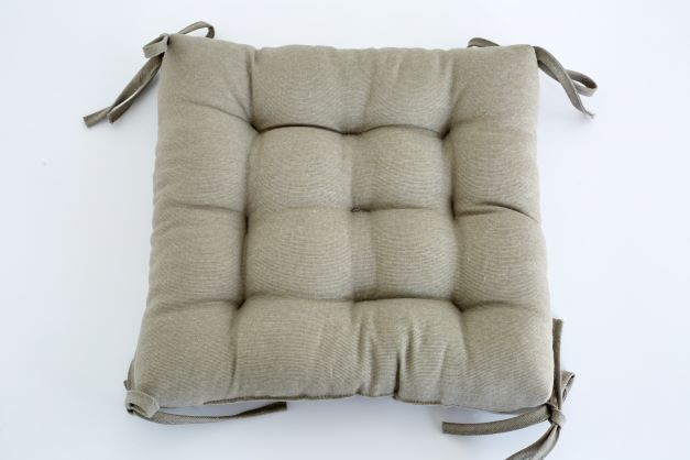 Подушка на стул с завязками/YELLOW RABBIT #1