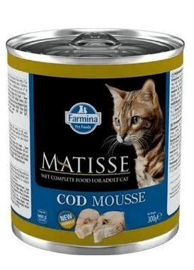 Консервы/влажный корм Farmina Matisse Cat Mousse Codfish Фармина Матисс мусс для кошек всех пород, с #1