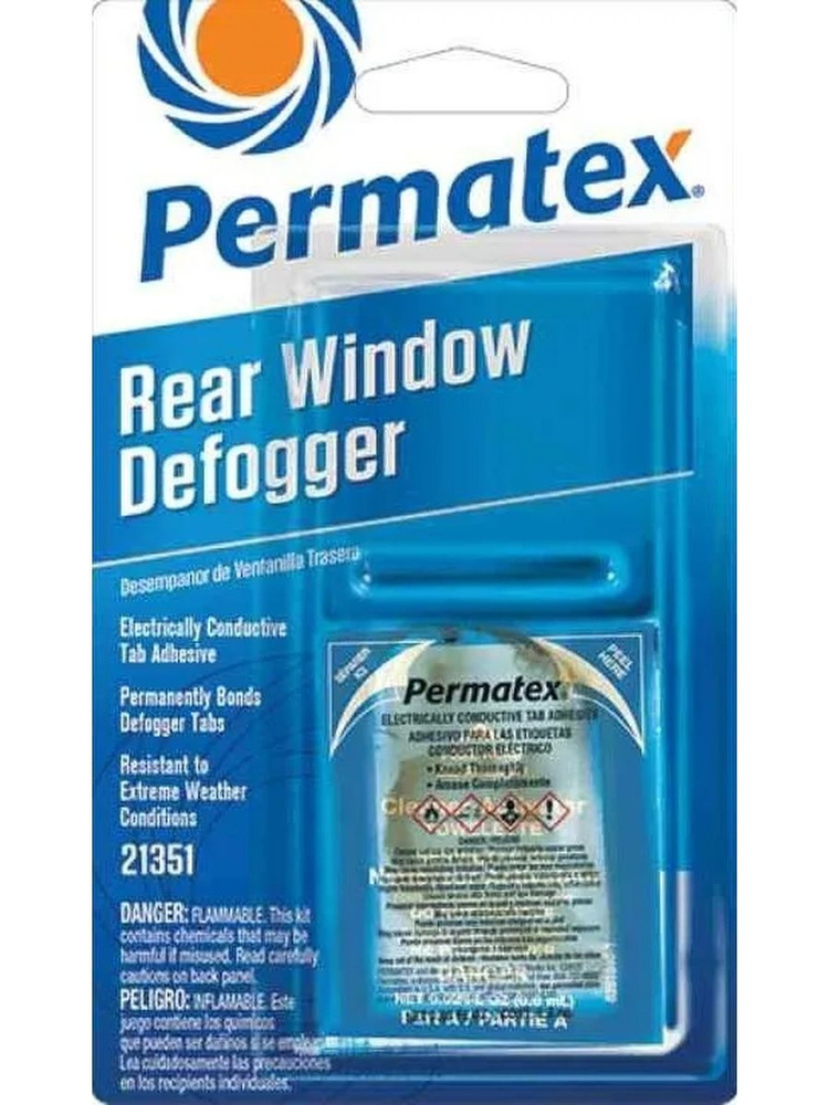 Клей для контактов обогрева заднего стекла PERMATEX #1