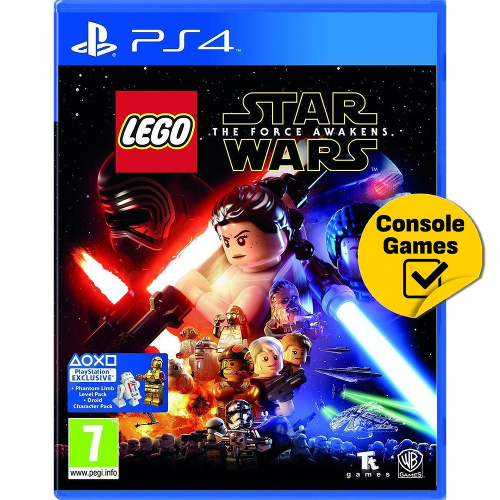 Игра Lego Star Wars: The Force Awakens (Пробуждение Силы) (русская версия)  (PlayStation 4, Русские субтитры) купить по низкой цене с доставкой в  интернет-магазине OZON (827004634)